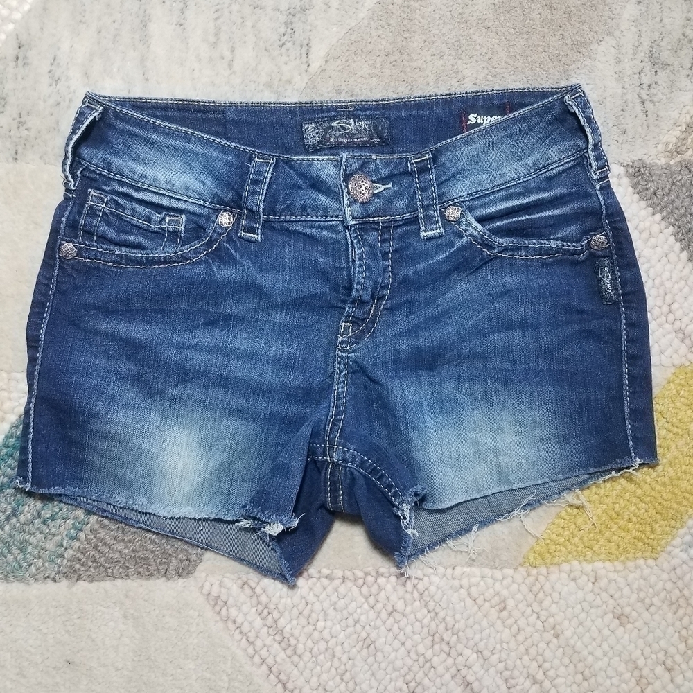 Silver Suki Jean Shorts 29